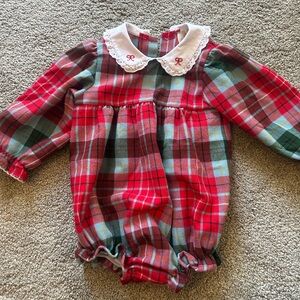 TBBC - Long Sleeve Britt Bubble - Wilson Pier Plaid with Worth Avenue White